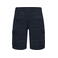 Bermuda cargo orgánica unisex Cargo shorts. Color azul oscuro.