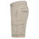 Bermuda cargo orgánica unisex Cargo shorts. Color sand.
