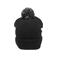 Gorro con pompón Bryan patch. Color negro.