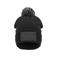Gorro con pompón Bryan patch. Color negro.
