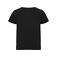 Camiseta oversize unisex Basic-t loose fit. Color negro.