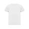 Camiseta oversize unisex Basic-t loose fit. Color blanco.