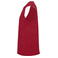 Camiseta sin mangas unisex Sleeveless. Color rojo.