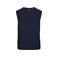 Camiseta sin mangas unisex Sleeveless. Color azul oscuro.