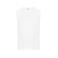 Camiseta sin mangas unisex Sleeveless. Color blanco.
