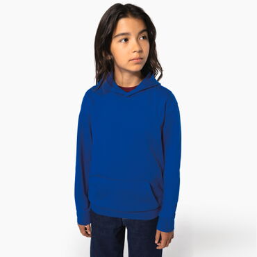 Sudadera capucha reciclada niño K4044