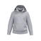 Sudadera capucha reciclada niño K4044. Color gris oxford.