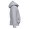 Sudadera capucha reciclada niño K4044. Color gris oxford.