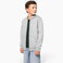 Sudadera capucha y cremallera reciclada niño K4045. .