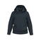 Sudadera capucha y cremallera reciclada niño K4045. Color azul marino.