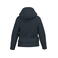 Sudadera capucha y cremallera reciclada niño K4045. Color azul marino.