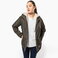 Chaqueta acolchada capucha unisex K6168. .