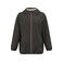 Chaqueta acolchada capucha unisex K6168. Color caqui oscuro.