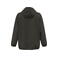 Chaqueta acolchada capucha unisex K6168. Color caqui oscuro.