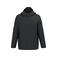 Parka capucha unisex K6169. Color negro.