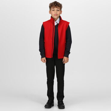 Chaleco Softshell reciclado niño TRA882