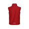 Chaleco Softshell reciclado niño TRA882. Color classic red/black.