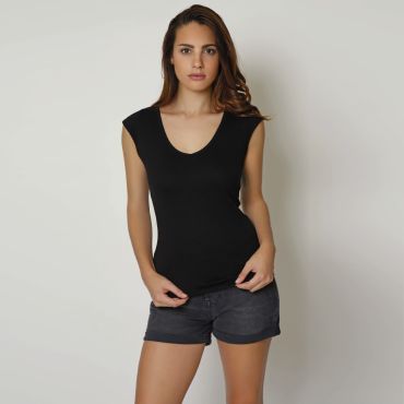 Camiseta básica mujer ANGIE NATH Camiseta básica mujer ANGIE NATH