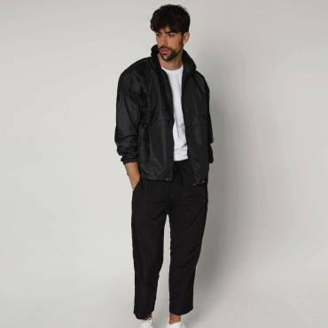 Cortavientos con capucha impermeable y ligero hombre Storm