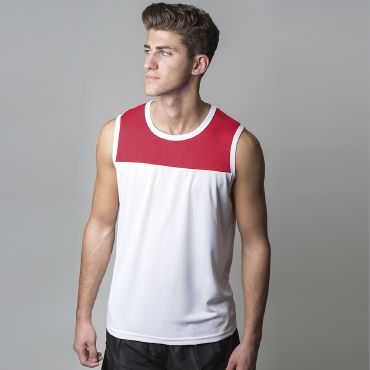 Pack 5 Uds Camiseta deportiva sin mangas hombre ARMOUR SM ACQUA ROYAL