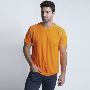 Pack 10 Uds Camiseta deportiva hombre Reflectante