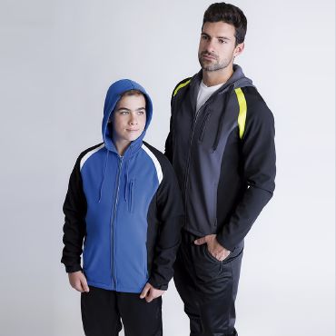 Pack 5 Uds Chaqueta softshell con capucha hombre Shell hood