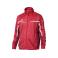 Chaqueta de chándal unisex Planet. Color rojo.