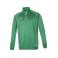 Sudadera deportiva de media cremallera unisex Europa. Color verde.
