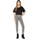 Camiseta crop orgánica holgada mujer EP26 CONTINENTAL. .