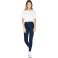 Camiseta crop orgánica holgada mujer EP26 CONTINENTAL. .