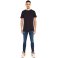 Camiseta extralarga hombre N07 CONTINENTAL. .