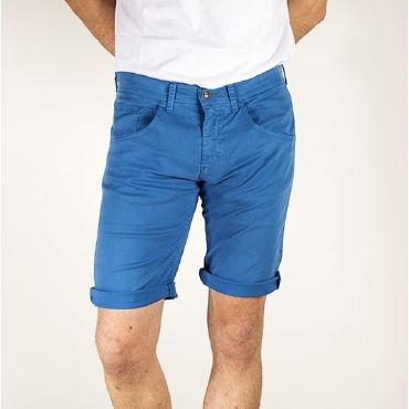 Pantalón corto clasico azul hombre MINGUS CAPITAN DENIM - WATUSI