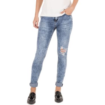 Vaqueros royal turbo blue mujer HARDY CAPITAN DENIM - WATUSI