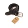 Cinturón de piel negro hombre WATUSI CAPITAN DENIM - WATUSI. .